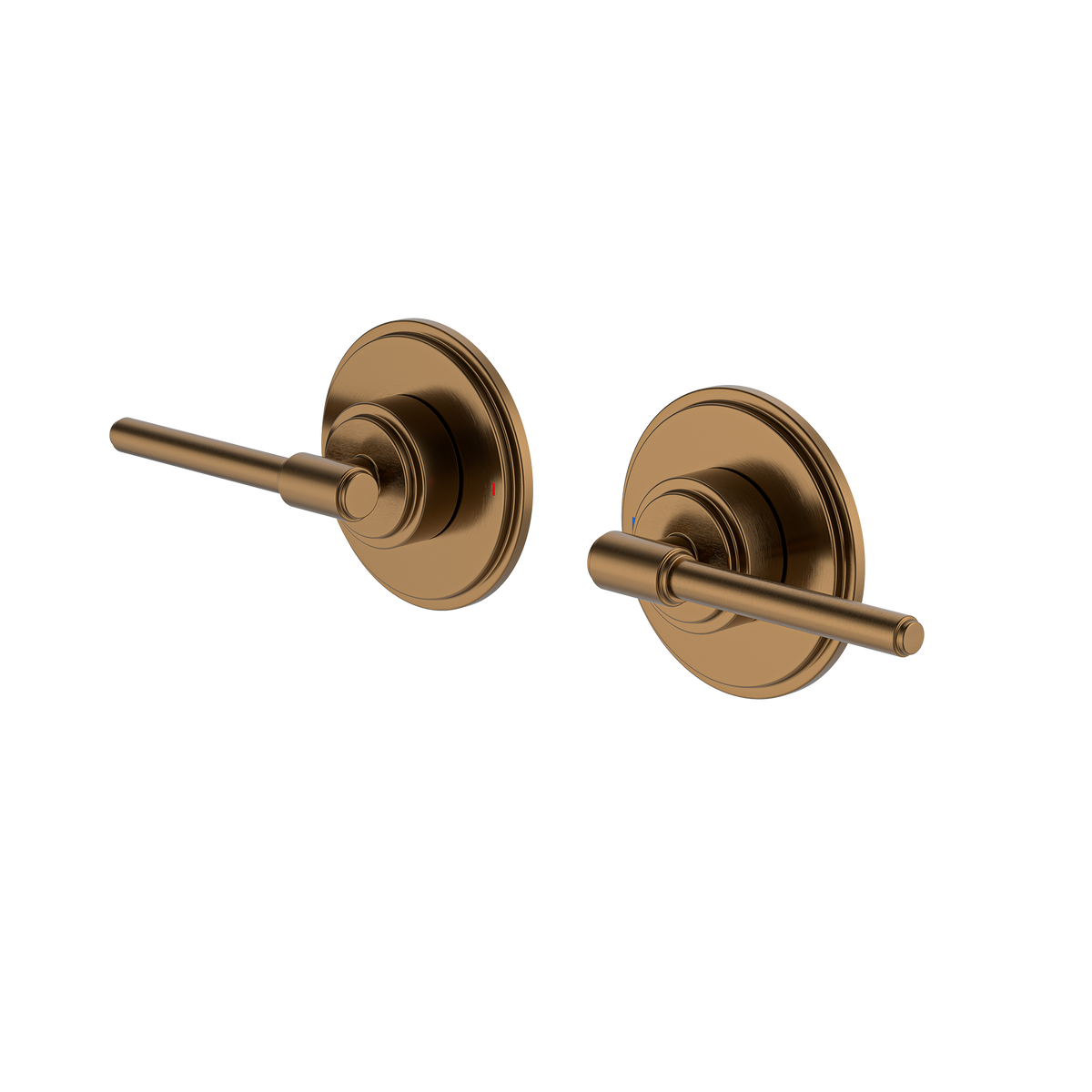 Wall Top Assembly Brushed Copper