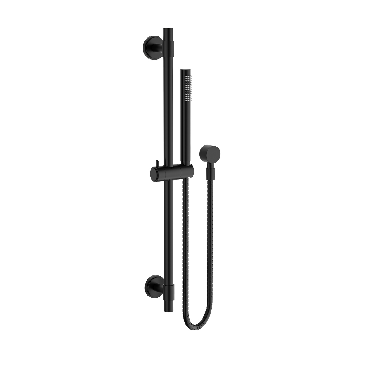 Sliding Rail Shower Matte Black