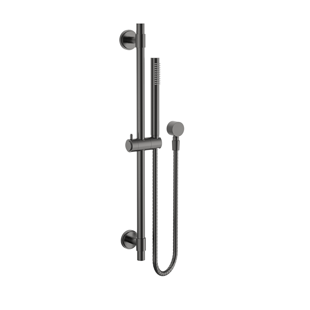 Sliding Rail Shower Brushed Gun Metal
