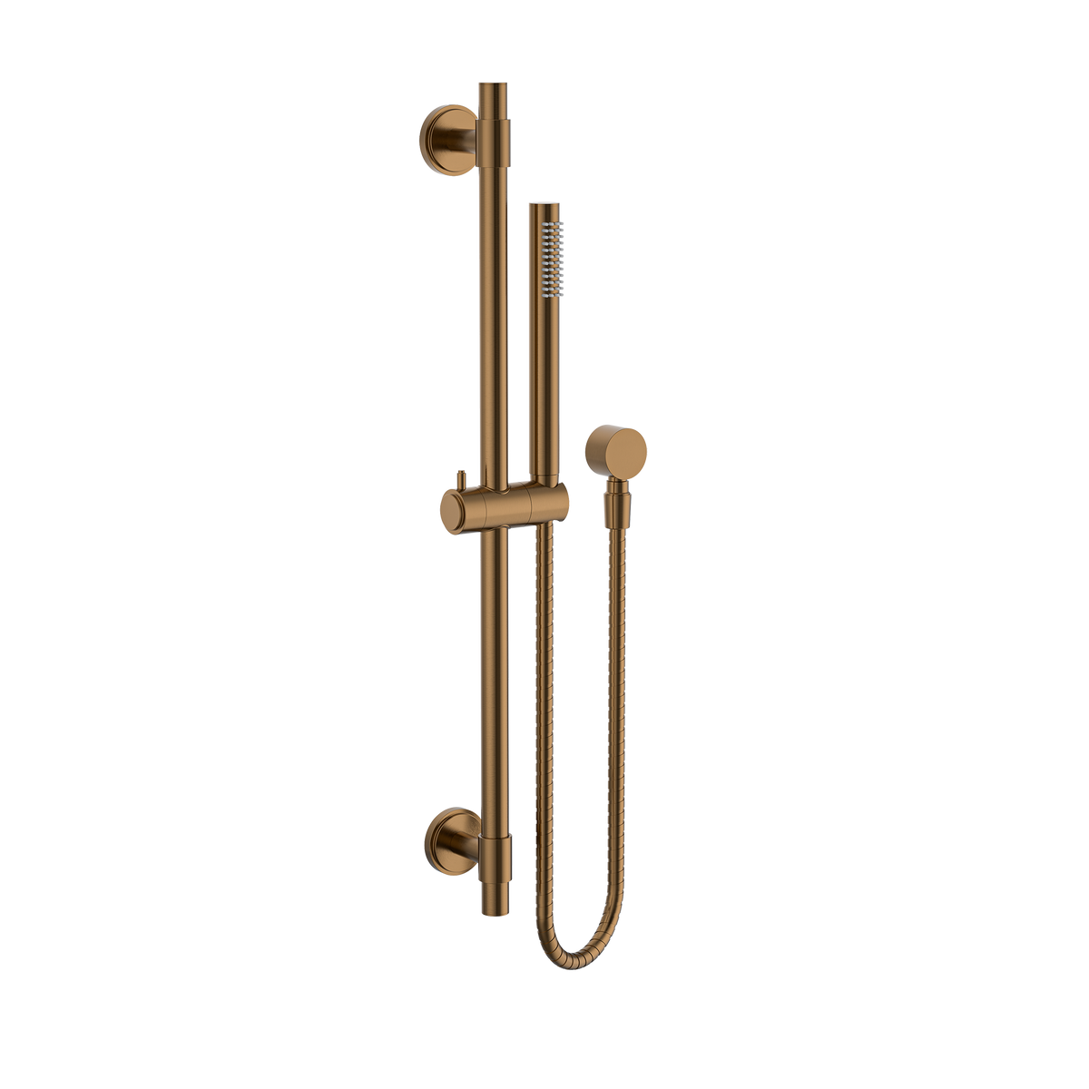 Sliding Rail Shower Brushed Copper