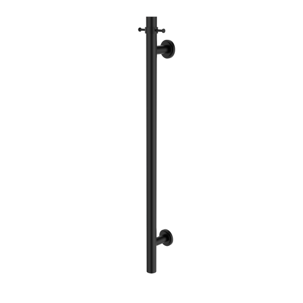 Vertical Heated Towel Rail Matte Black