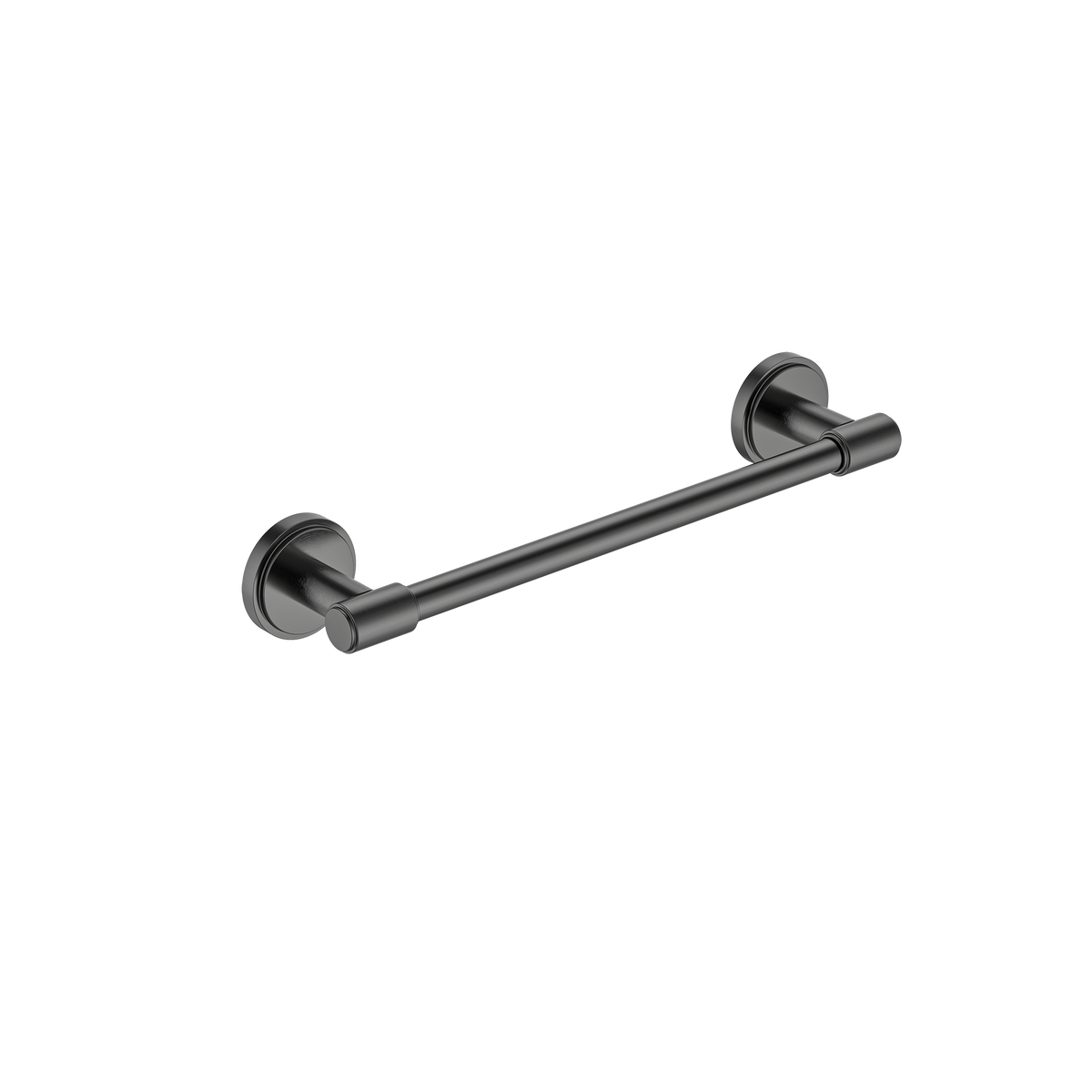 Guest Towel Bar 250 Brushed Gun Metal