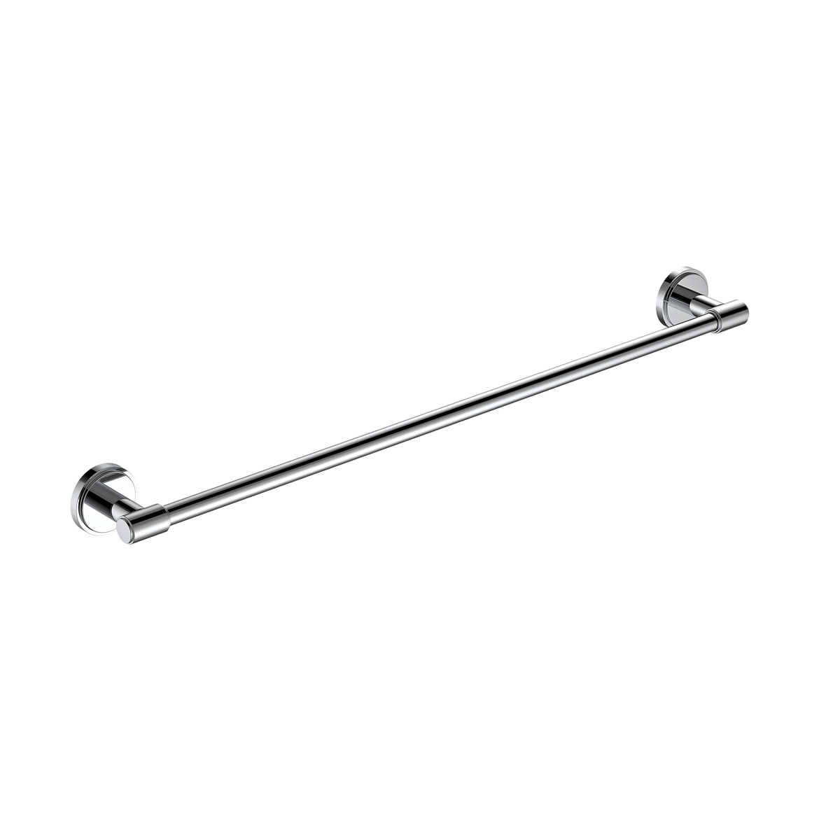 Single Towel Rail 600 Chrome