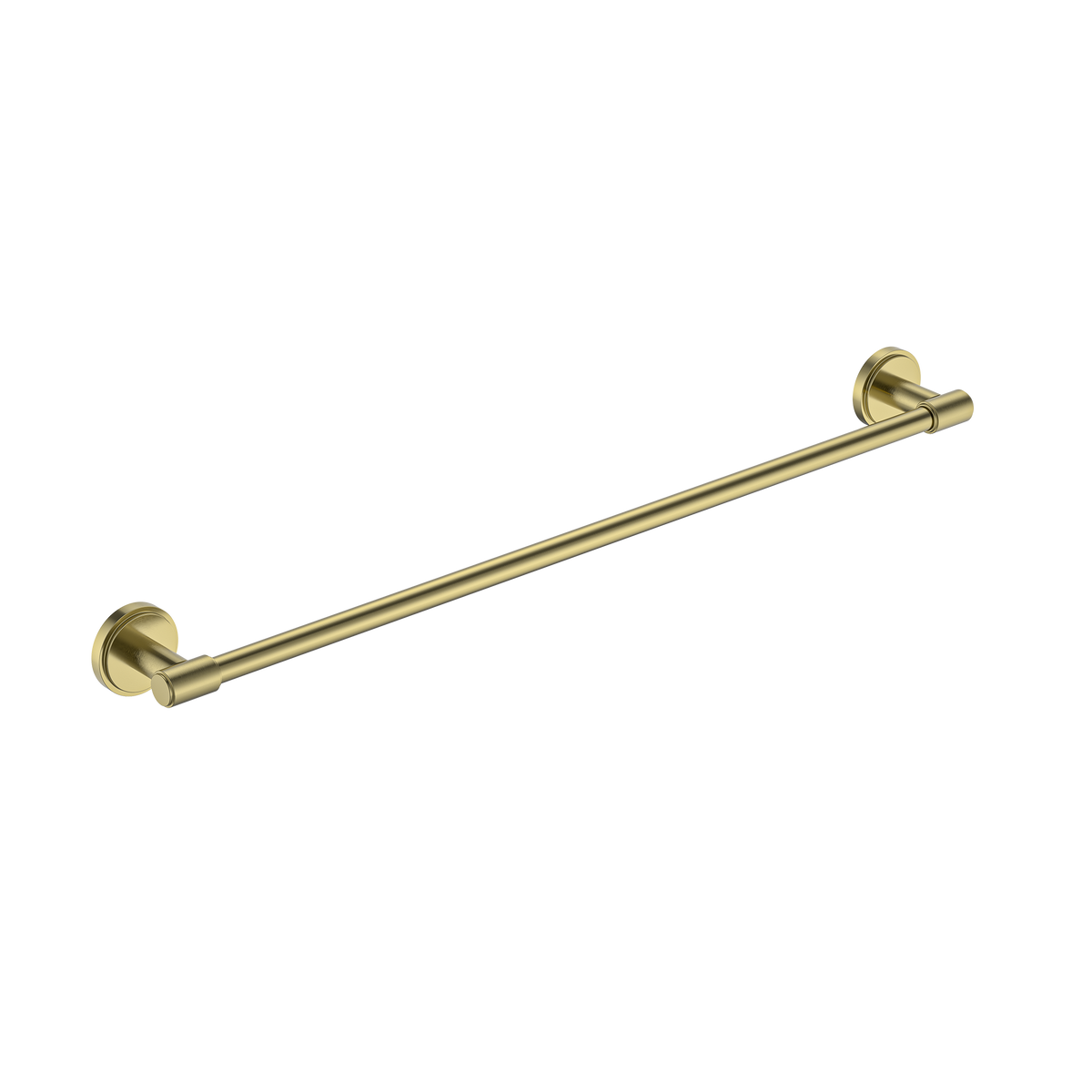 Single Towel Rail 600 Brushed Gold