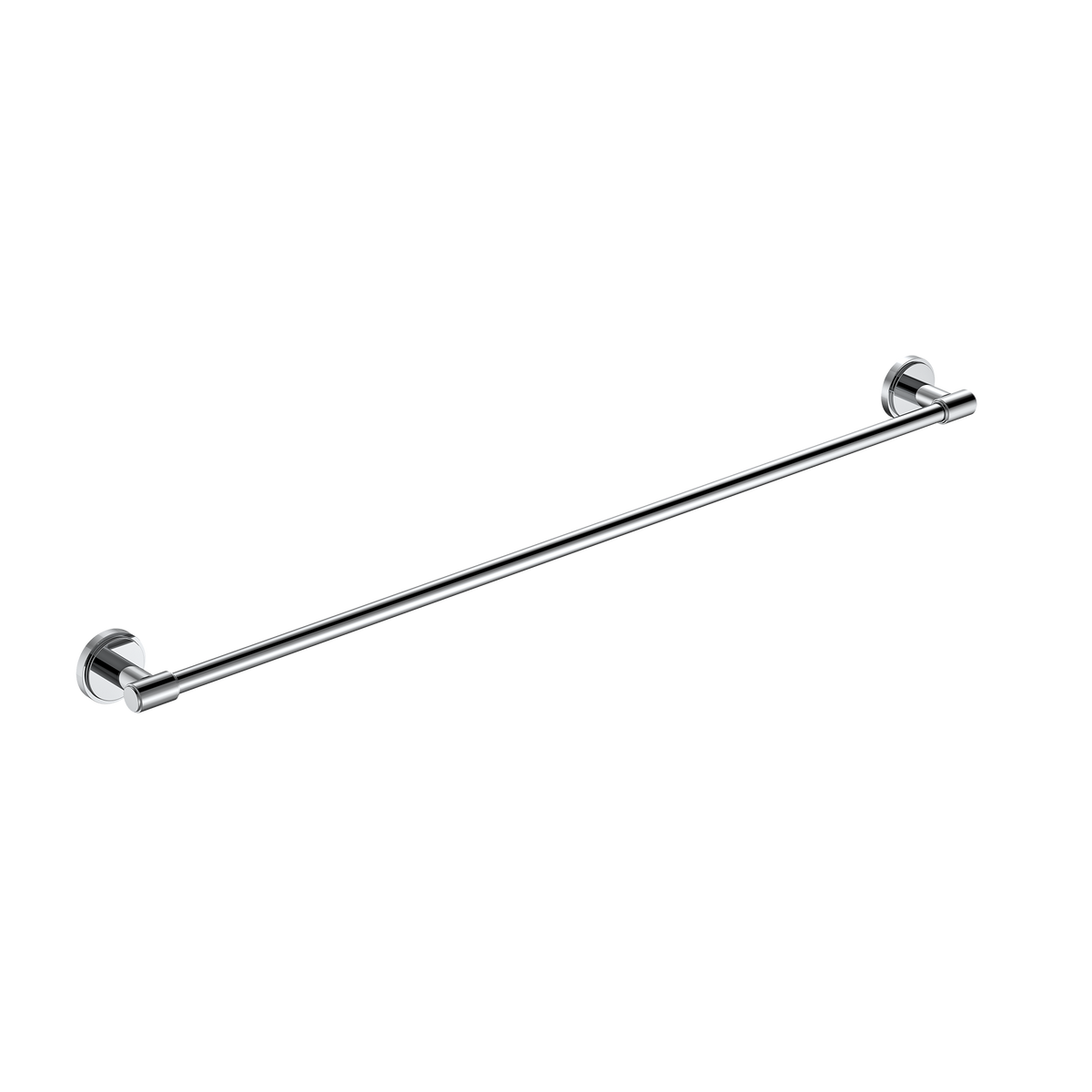 Single Towel Rail 800 Chrome
