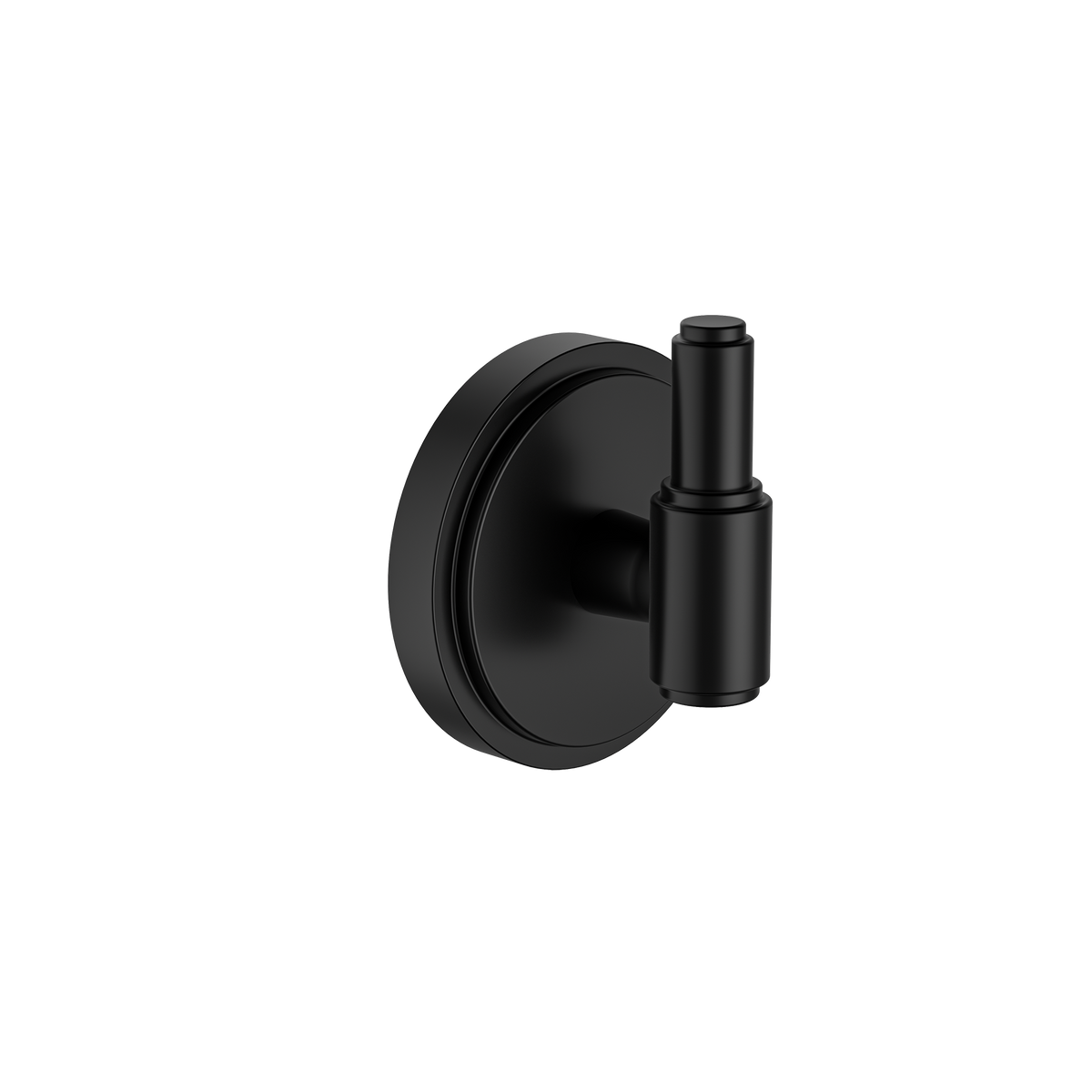 Single Robe Hook Matte Black