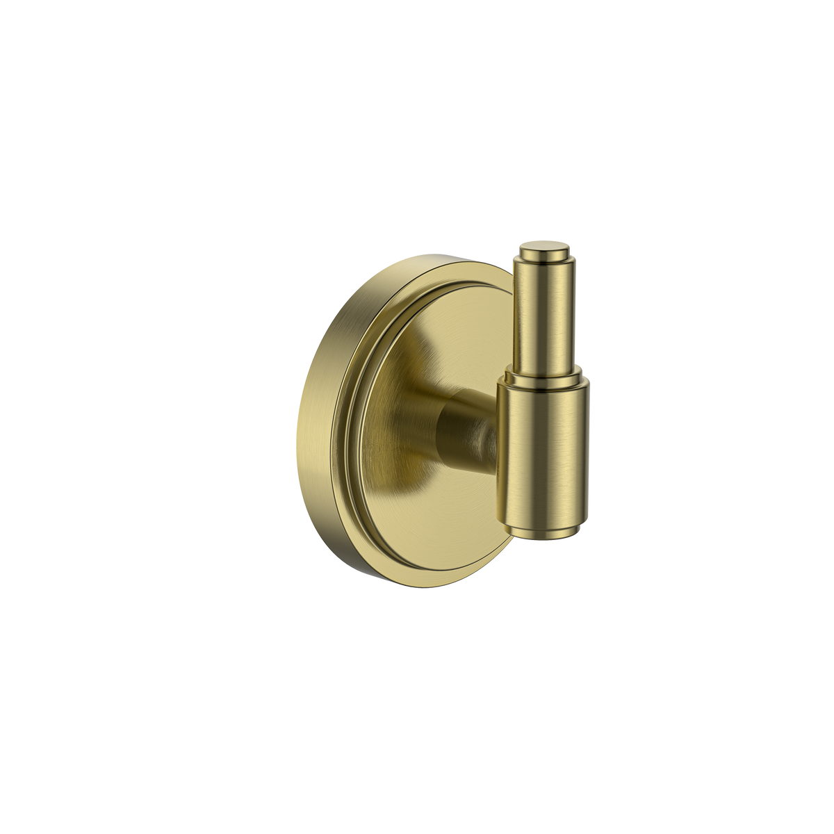 Single Robe Hook Brushed Gold