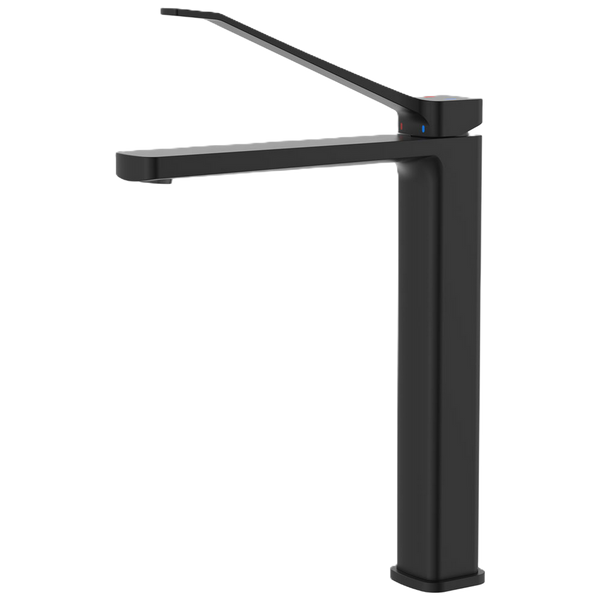 Fienza Care Tall Basin Mixer Matte Black