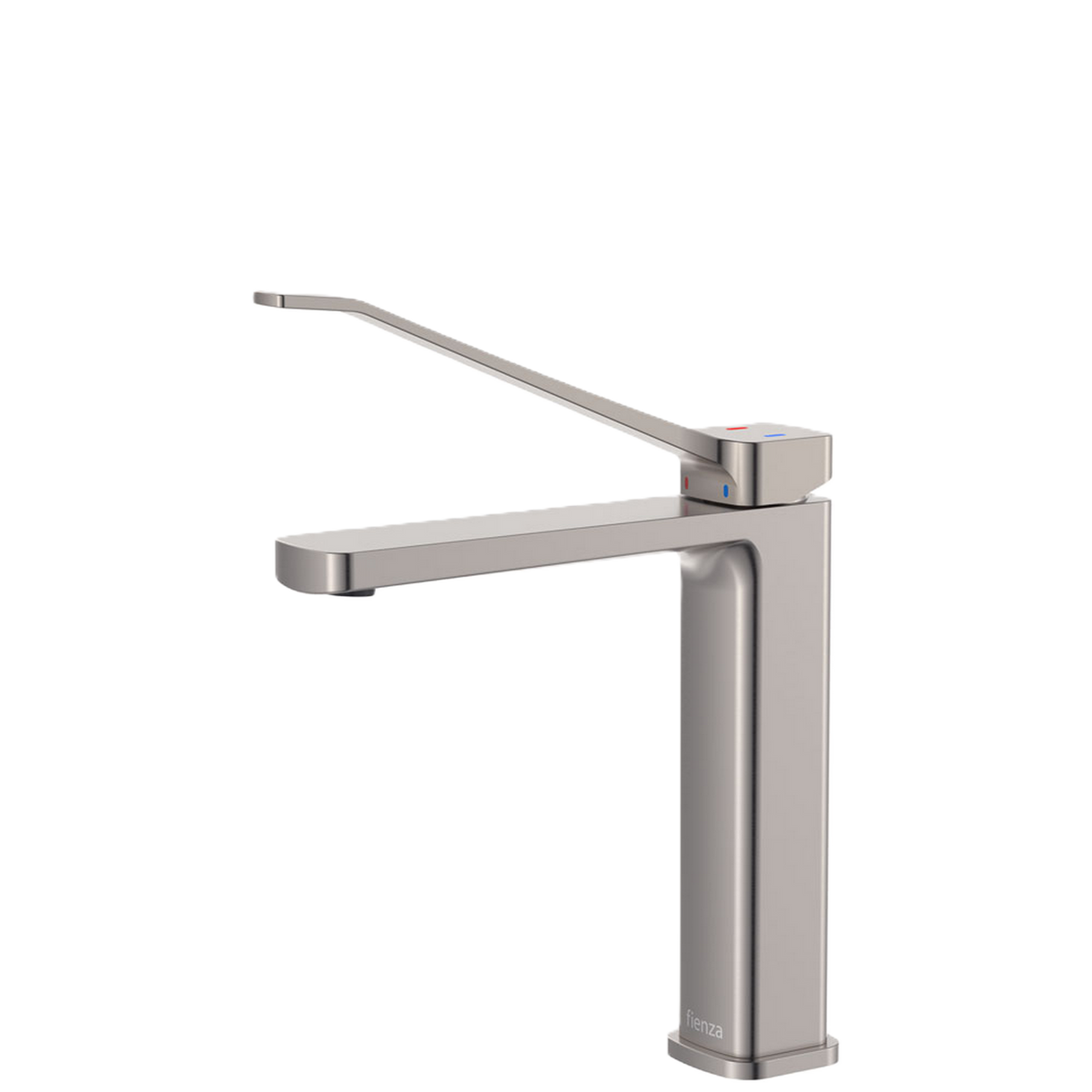 Fienza Care Medium Basin Mixer Brushed Nickel