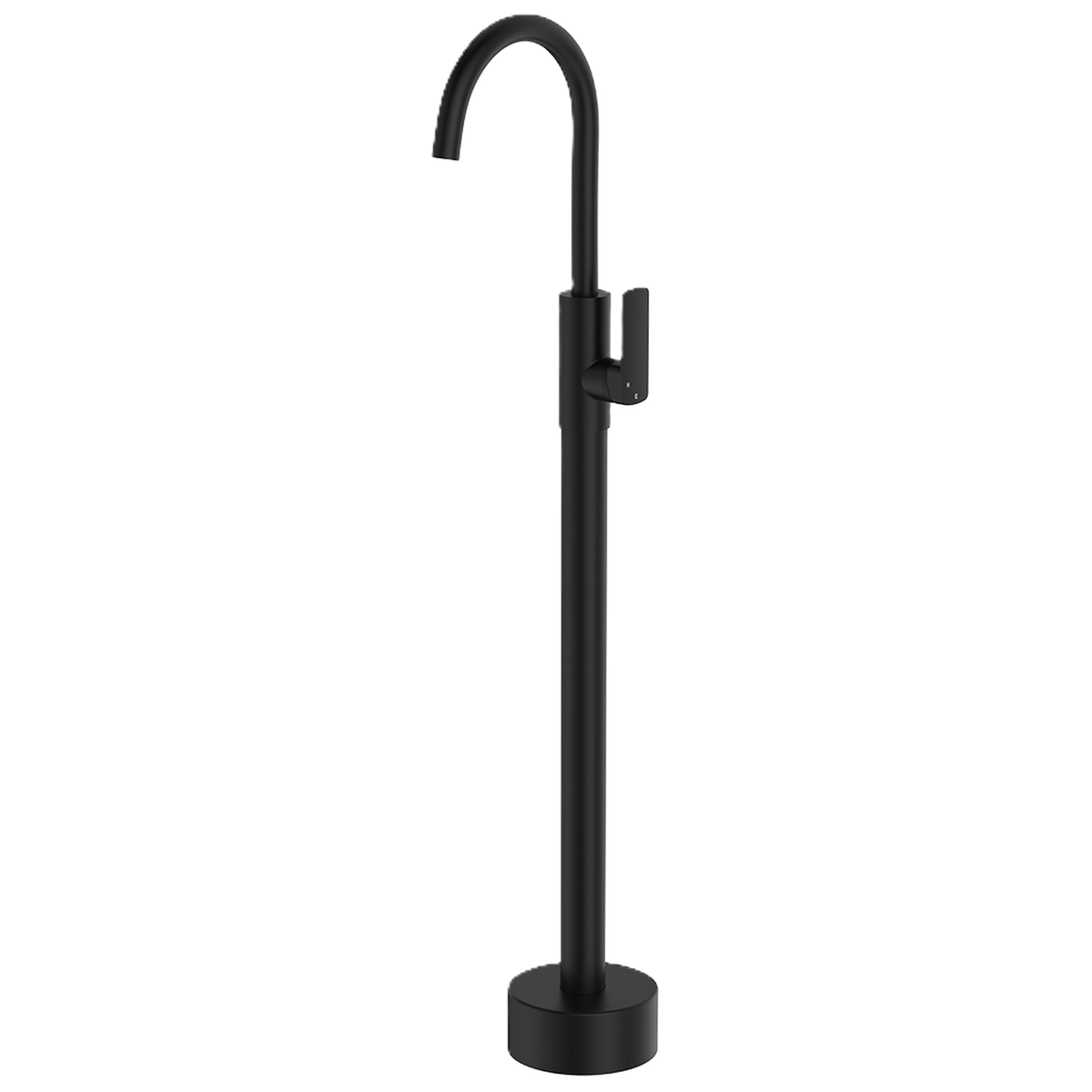 Floor Mounted Basin/Bath Mixer Matte Black