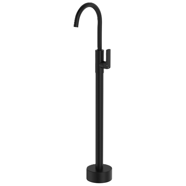 Floor Mounted Basin/Bath Mixer Matte Black