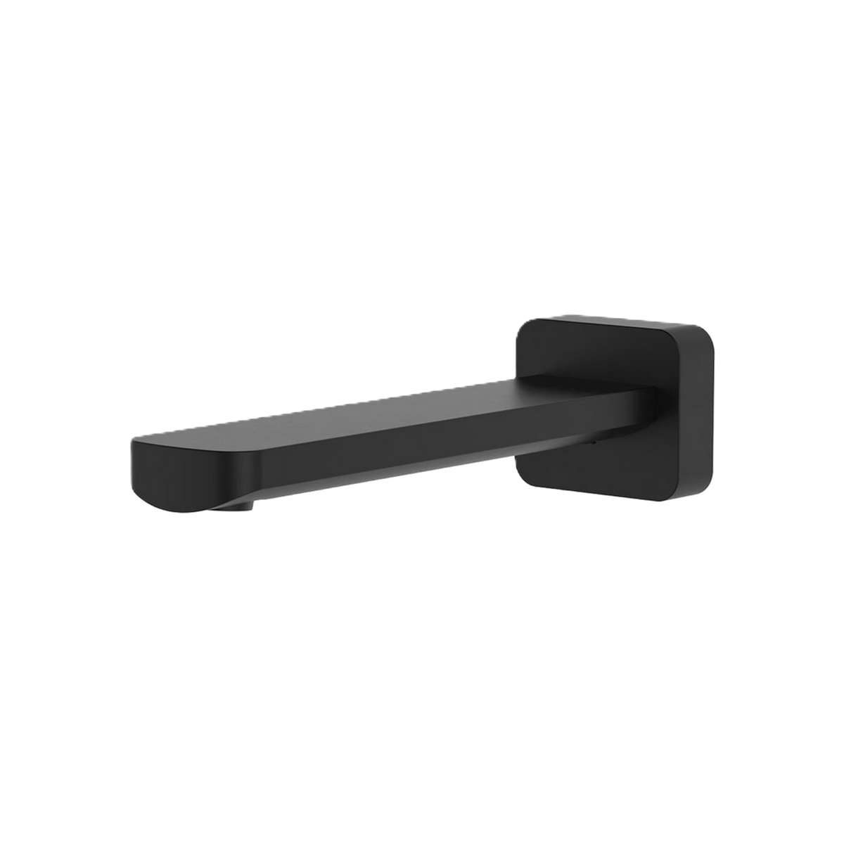 Wall Basin/Bath Outlet 180mm Matte Black