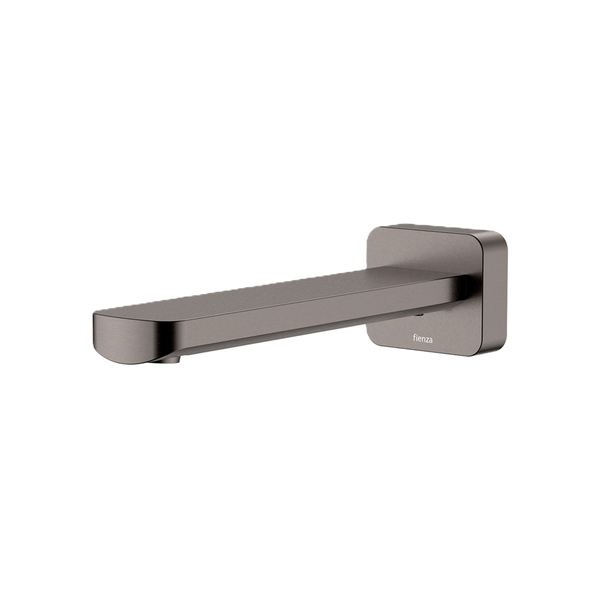 Wall Basin/Bath Outlet 180mm Gun Metal