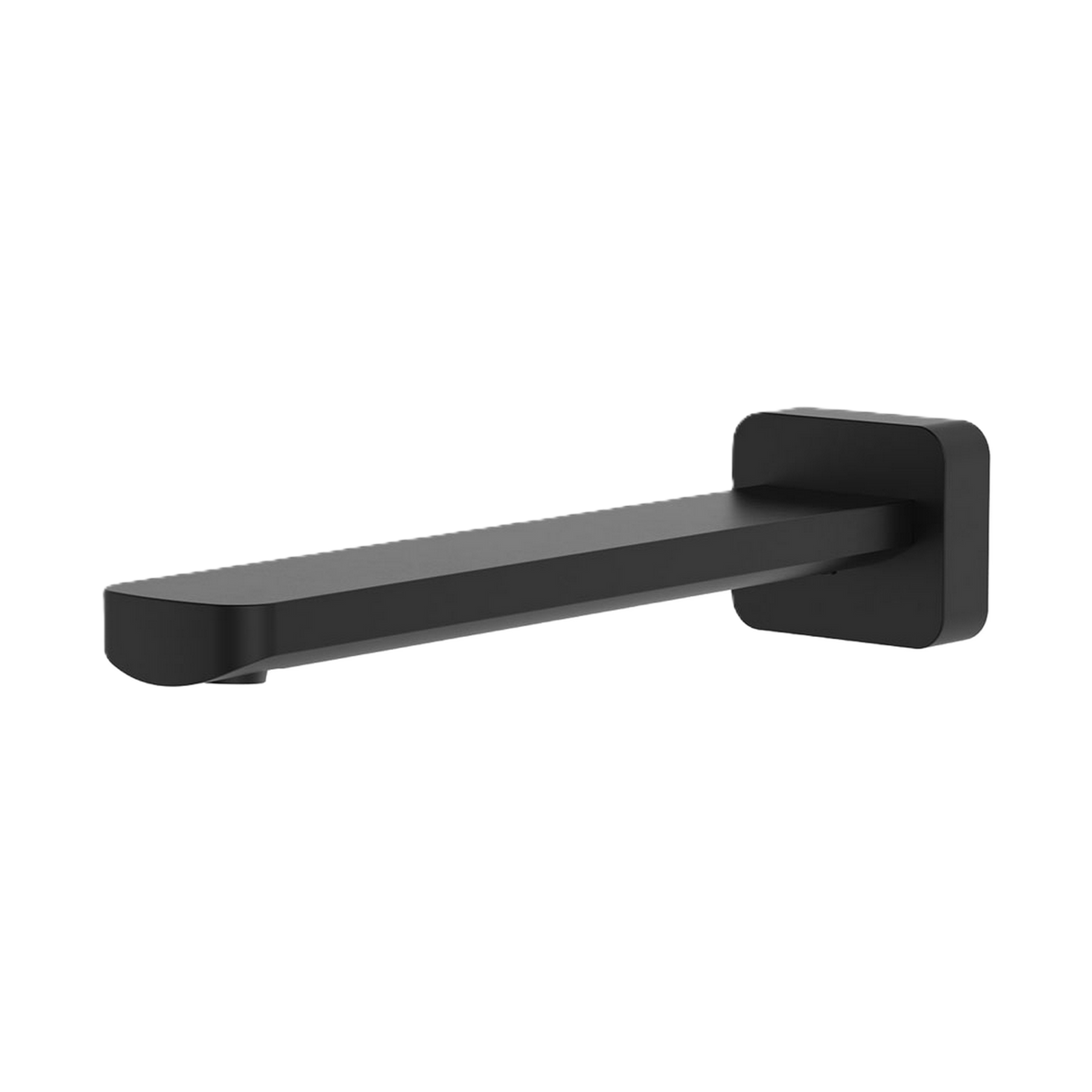 Wall Basin/Bath Outlet 220mm Matte Black