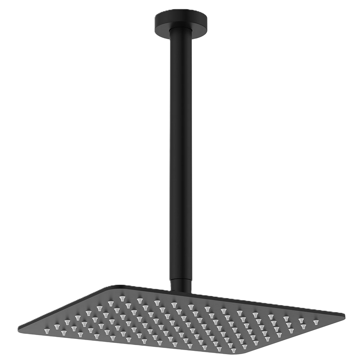 Shower Ceiling Dropper Set Matte Black