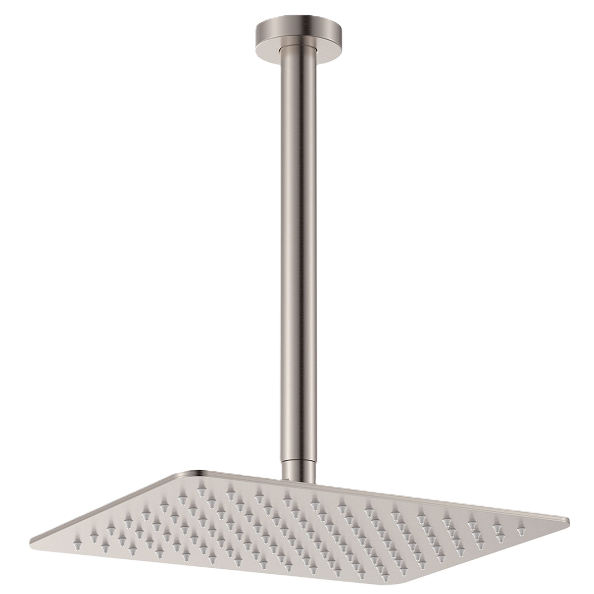 Shower Ceiling Dropper Set Brushed Nickel