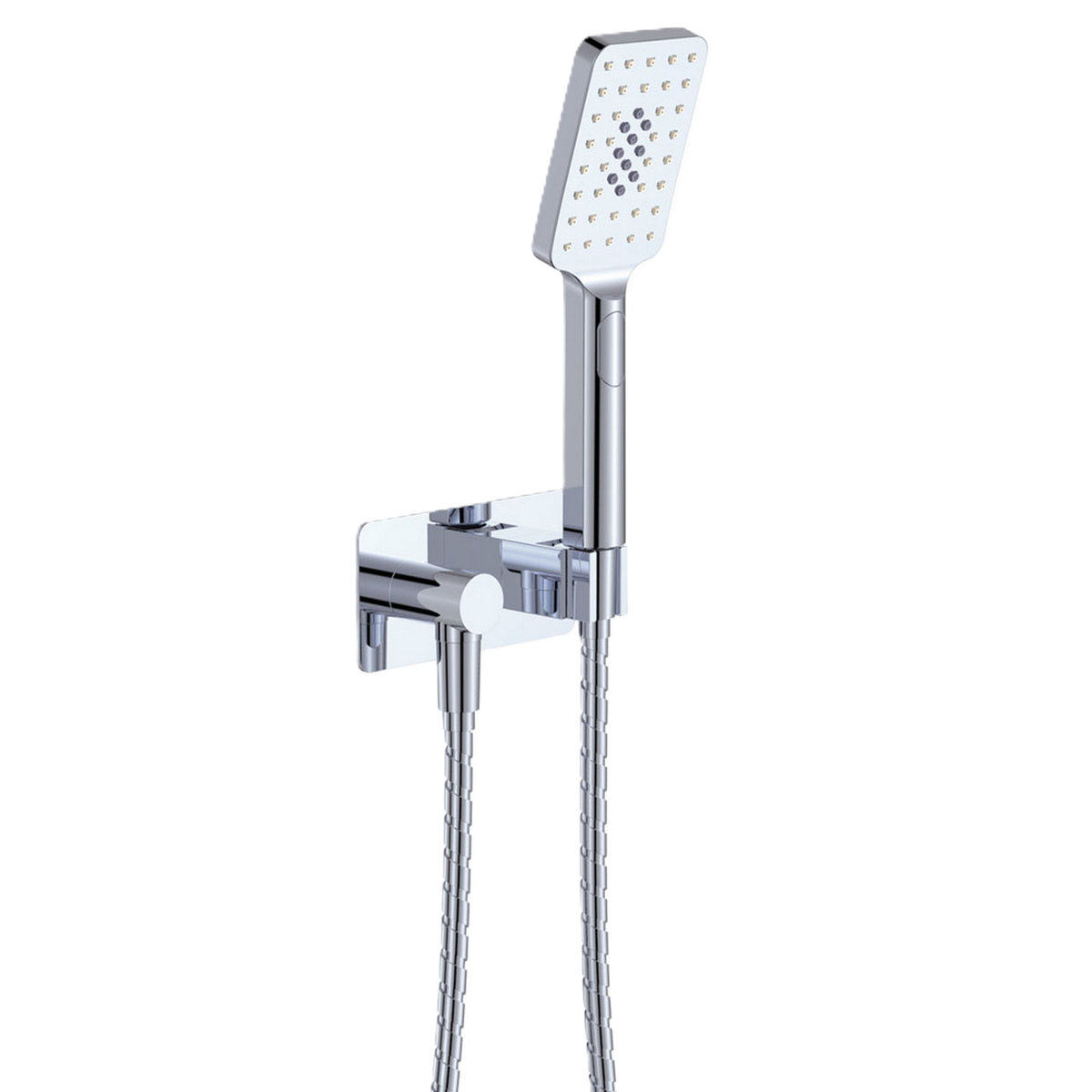 Hand Shower Soft Square Plate Chrome