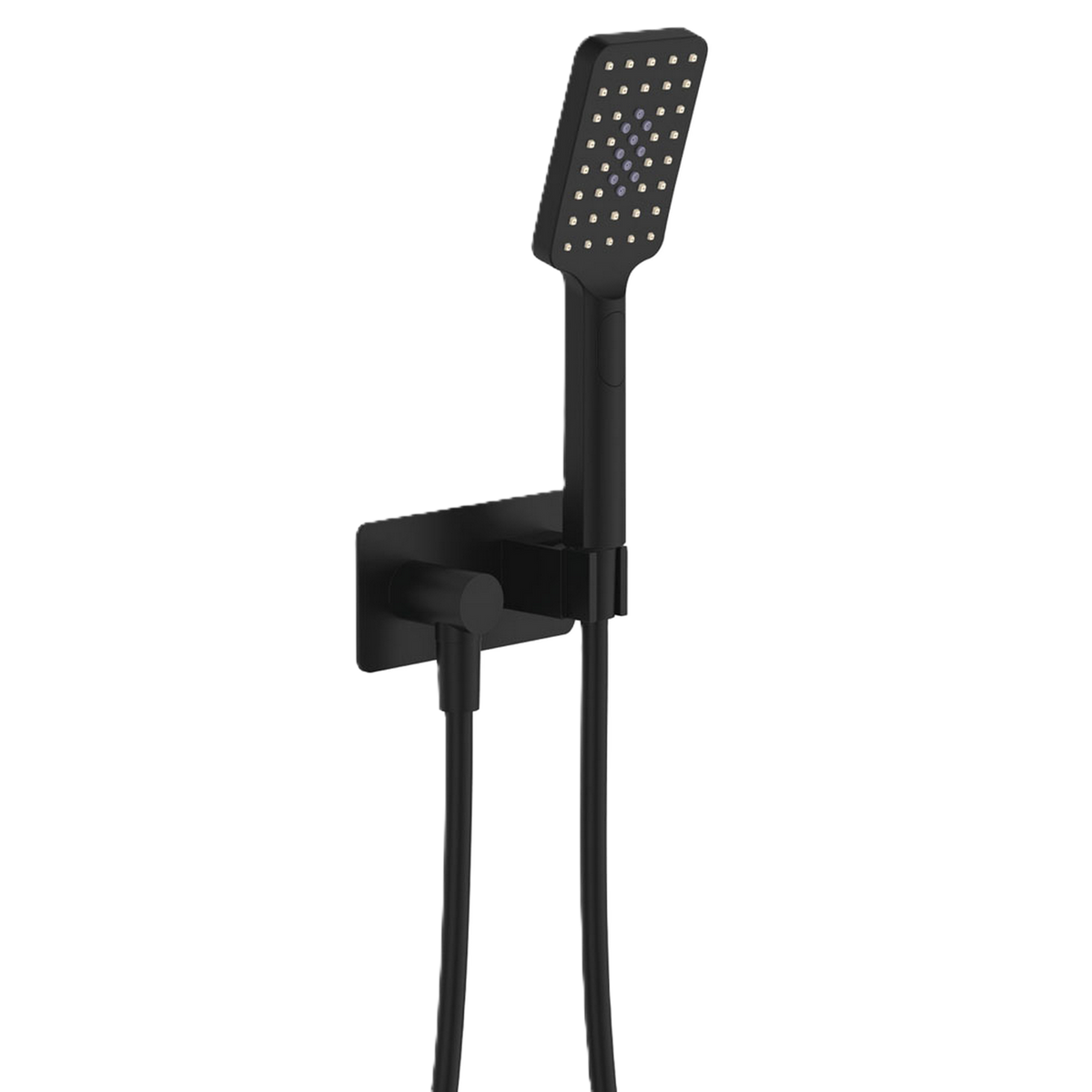 Hand Shower Soft Square Plate Matte Black
