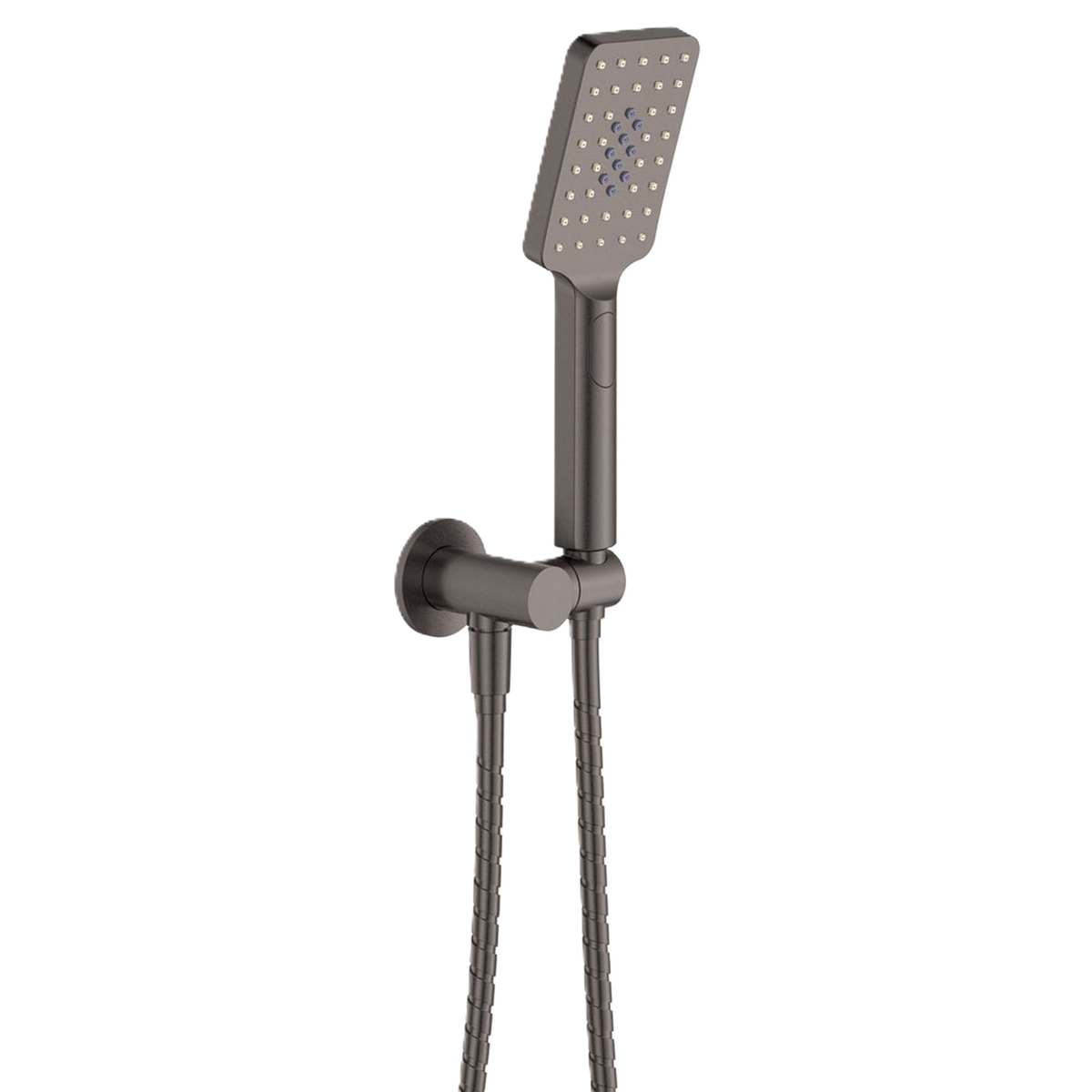 Hand Shower Round Plate Gun Metal