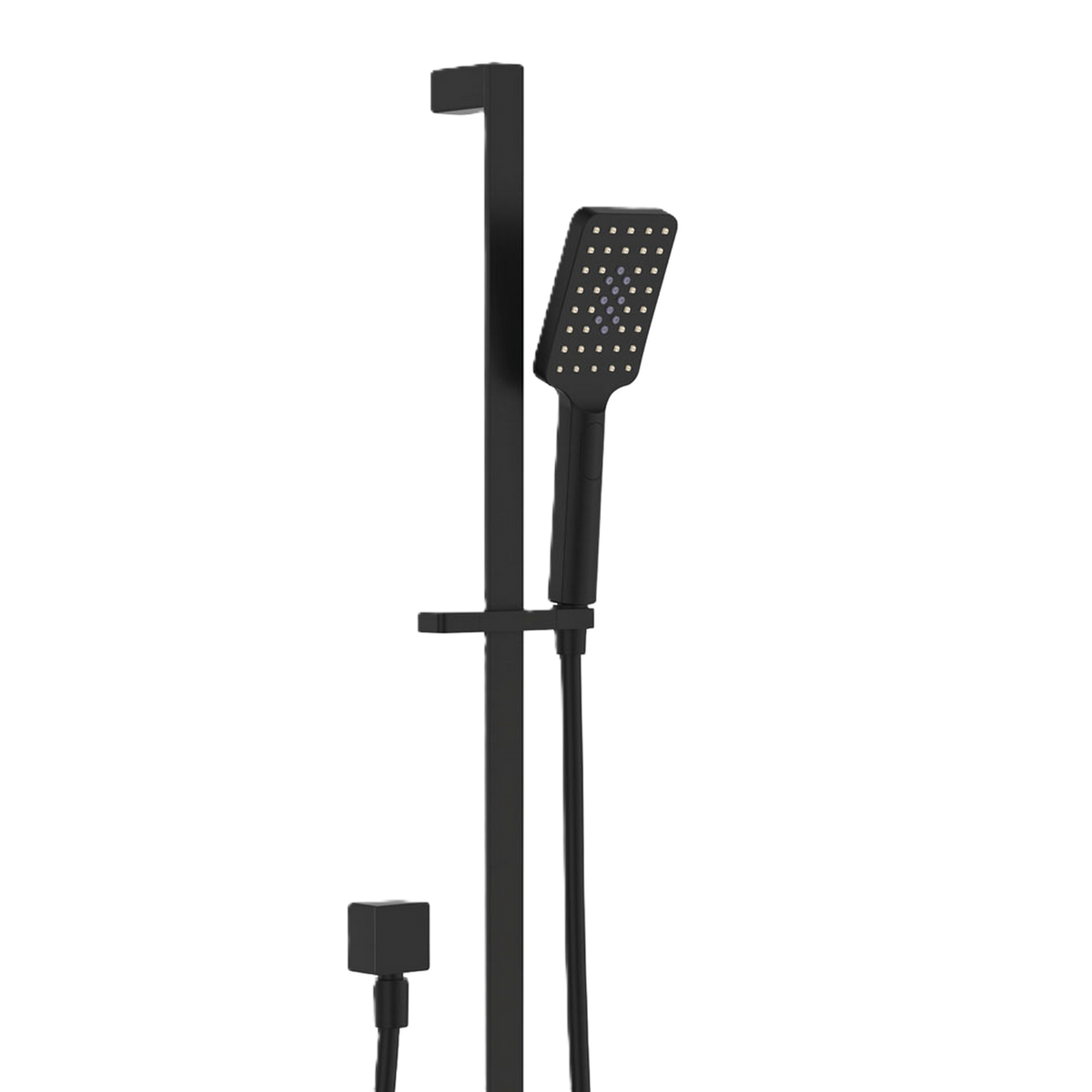 Rail Shower Matte Black