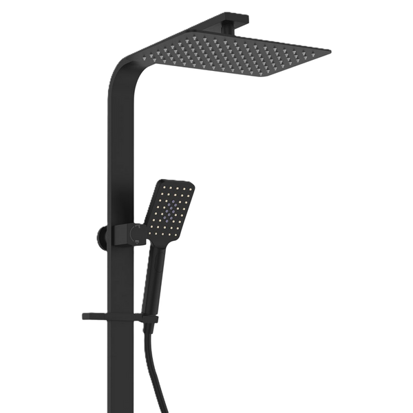 Deluxe Twin Shower Matte Black