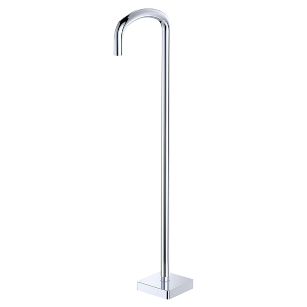 Freestanding Floor Mounted Bath Outlet Chrome