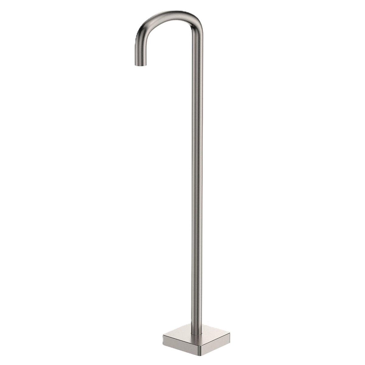 Freestanding Floor Mounted Bath Outlet Brushed Nickel