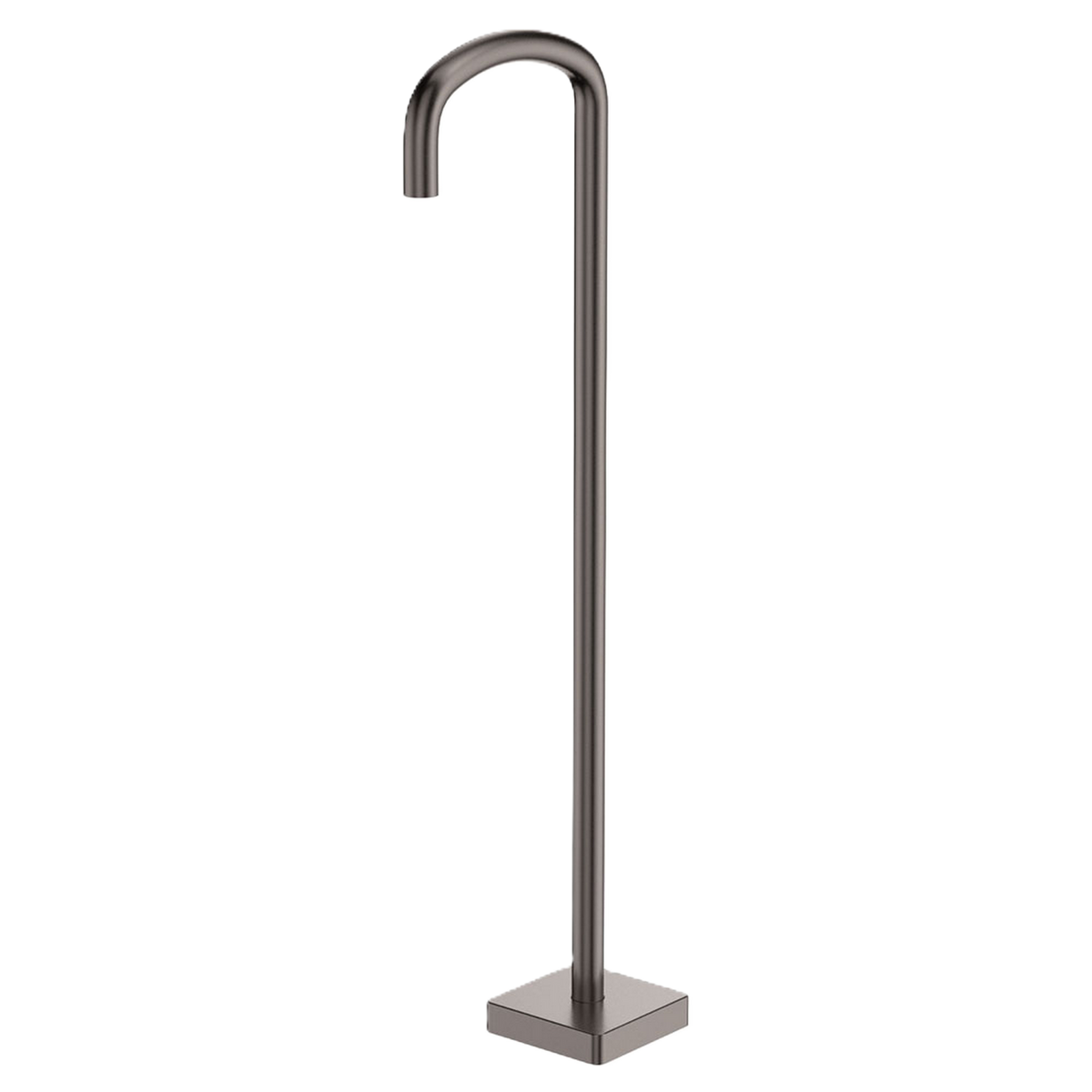 Freestanding Floor Mounted Bath Outlet Gun Metal