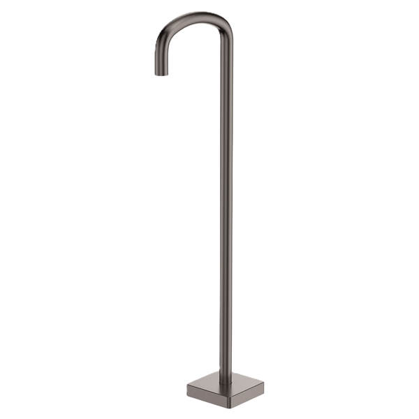 Freestanding Floor Mounted Bath Outlet Gun Metal