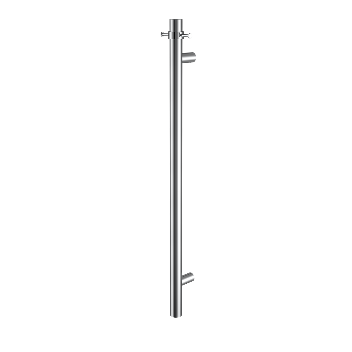 Single Heated Towel Rail Chrome