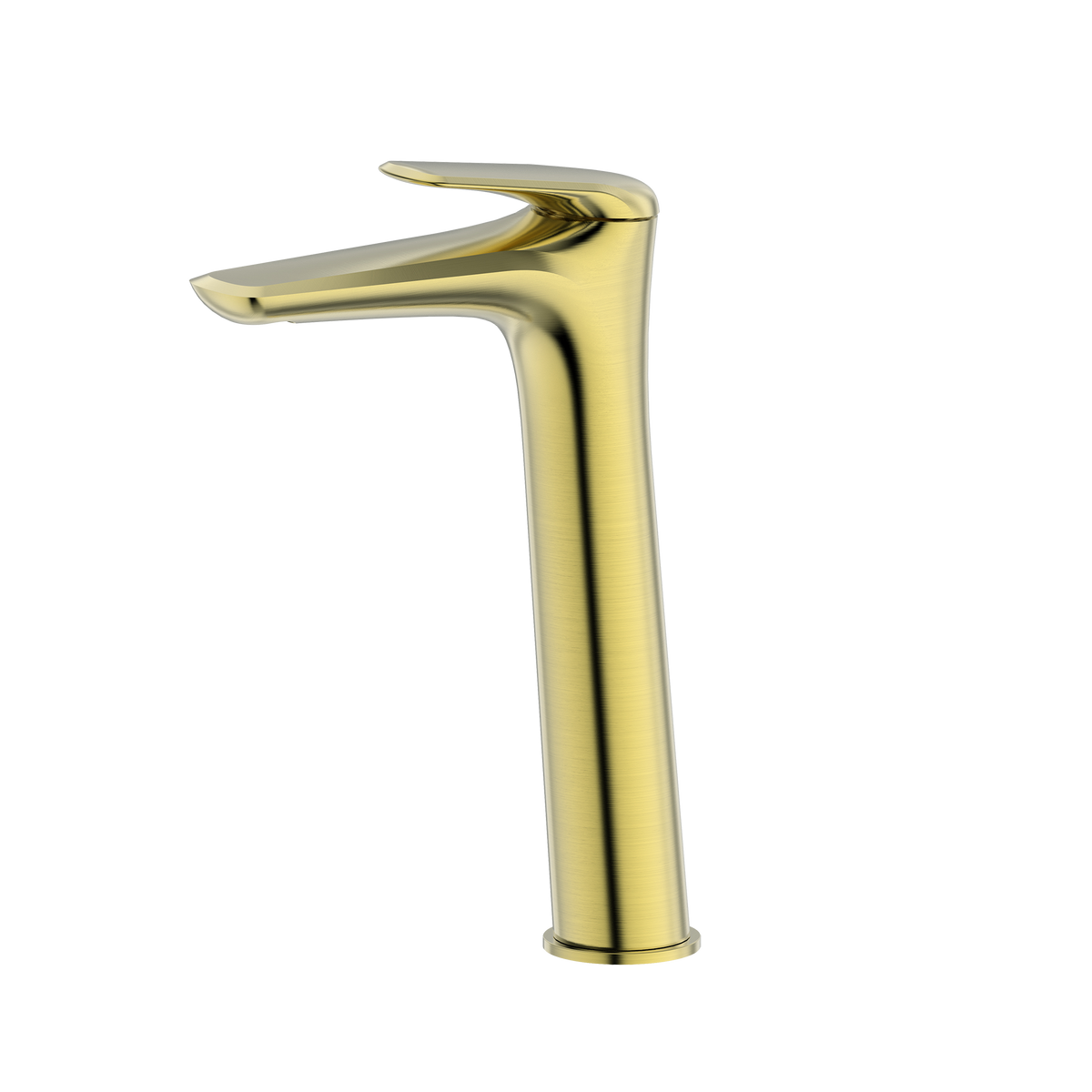 Vessel Basin Mixer Brushed Gold
