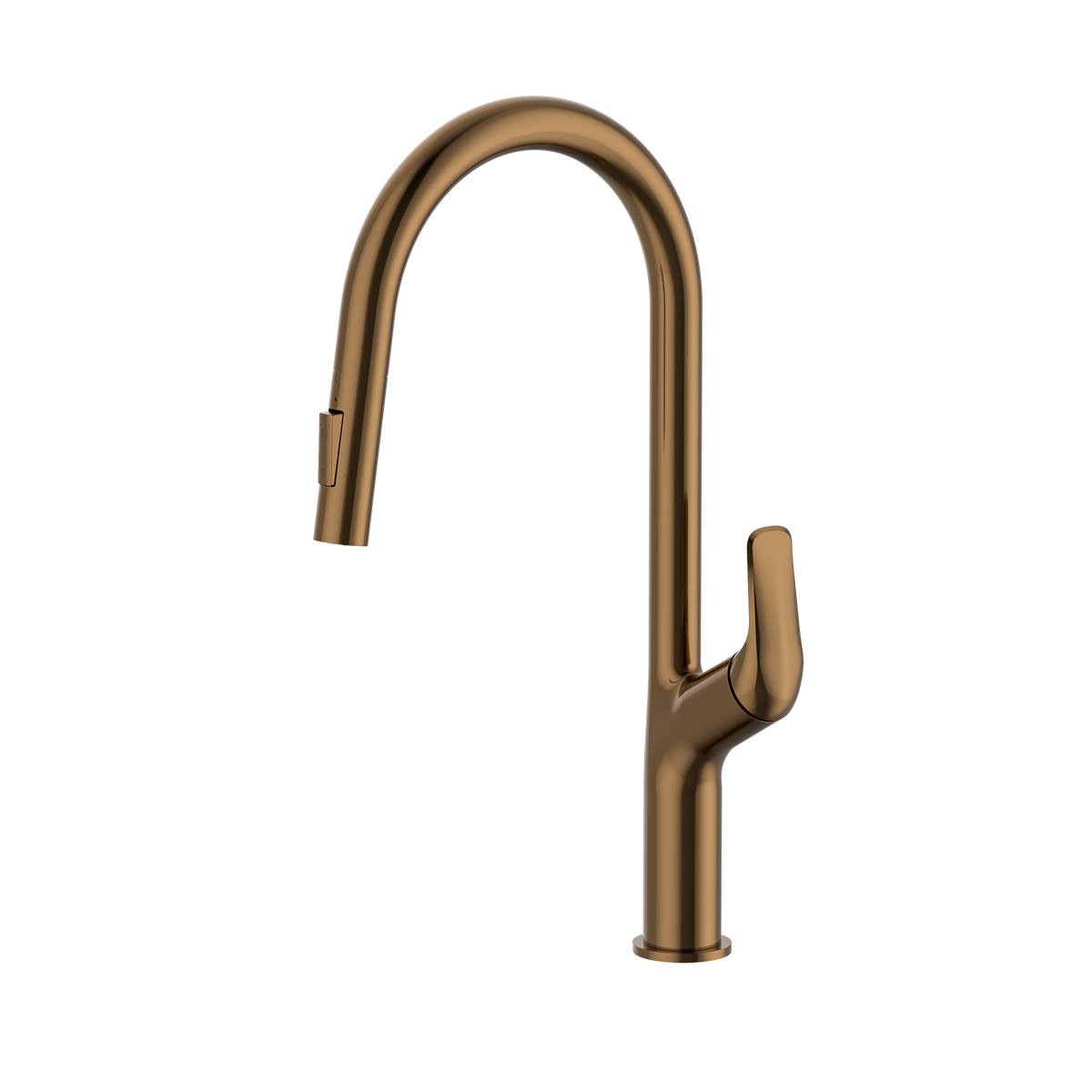 Pull out Sink Mixer Brushed Copper
