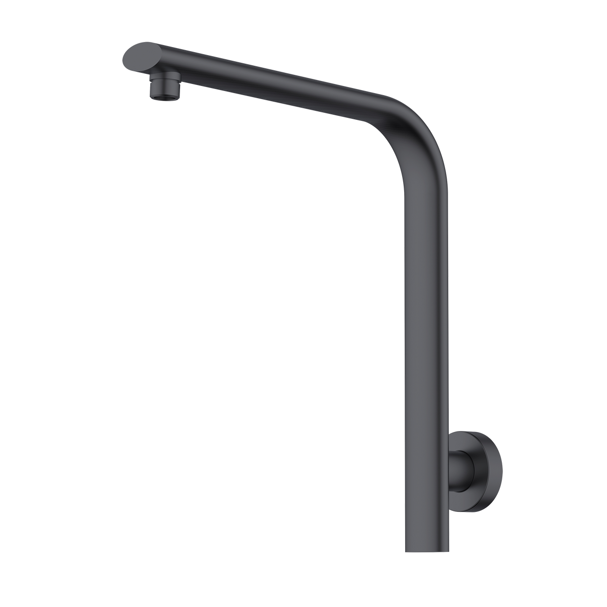Wall Shower Arm 340 Brushed Gun Metal