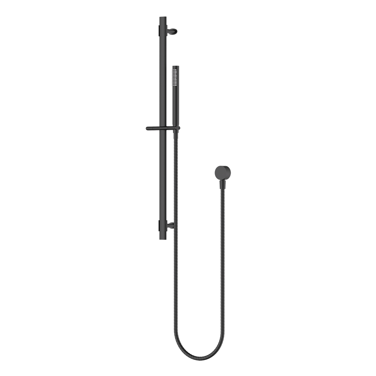 Rail Shower Matte Black