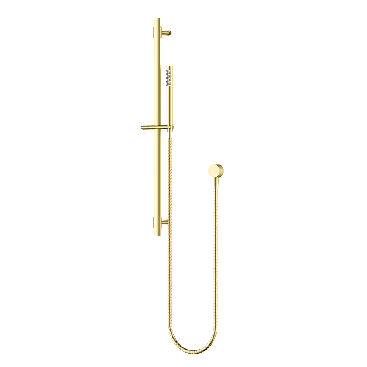 Rail Shower Brushed Gold