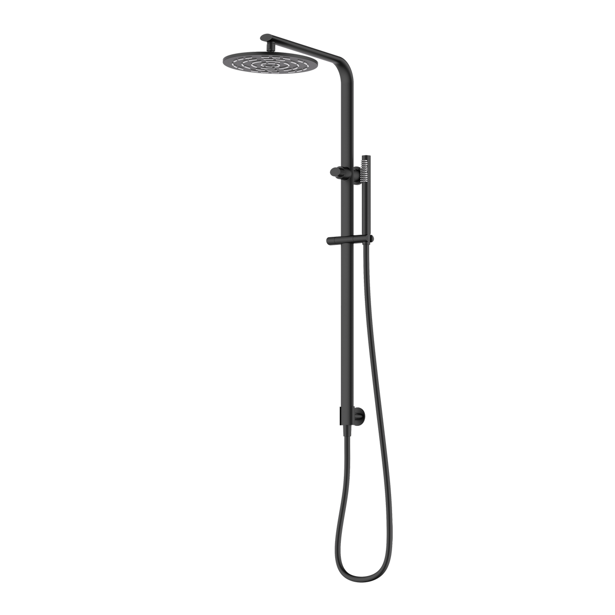 Twin Shower Matte Black
