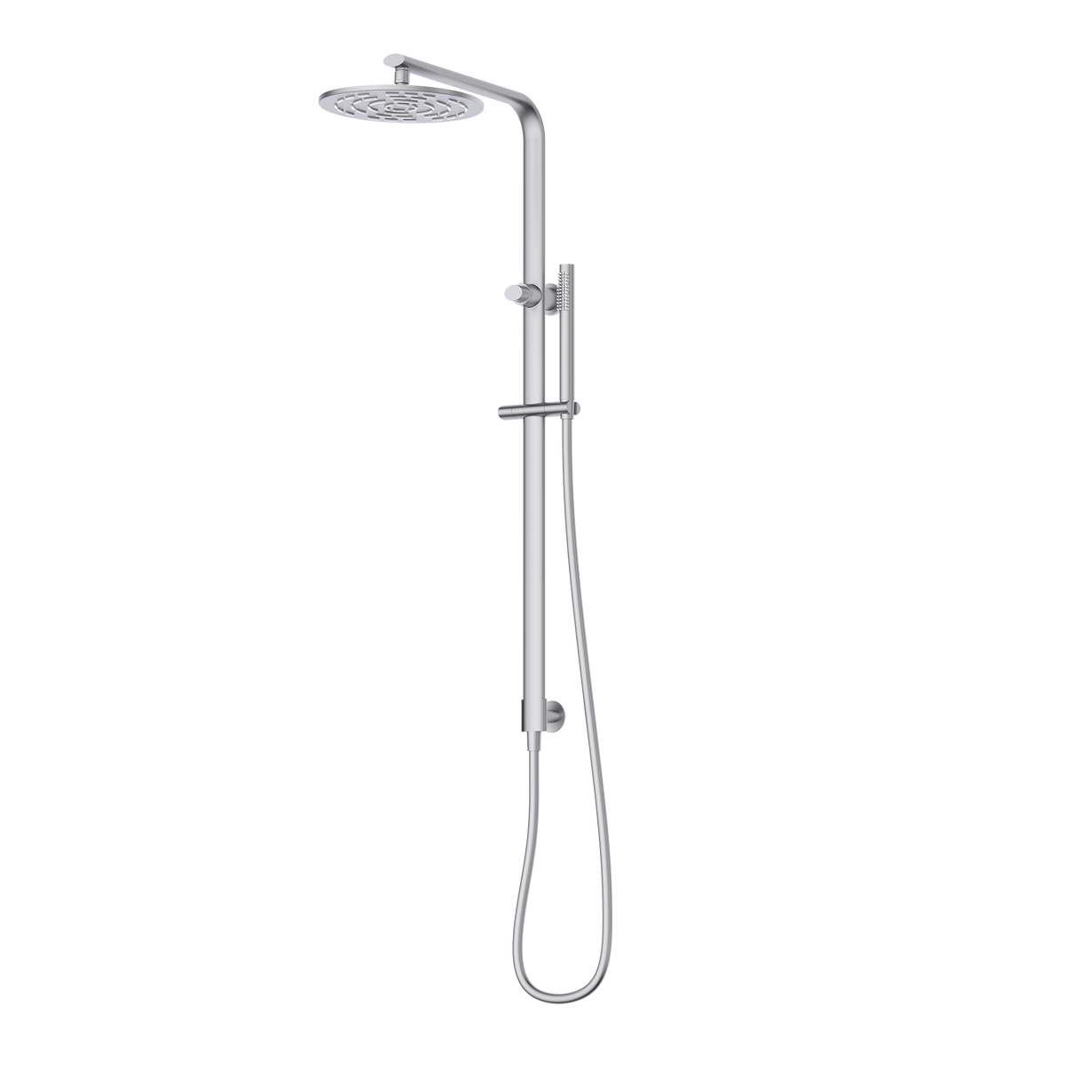 Twin Shower Brushed Nickel