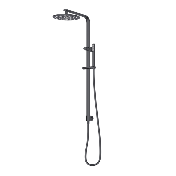 Twin Shower Brushed Gun Metal