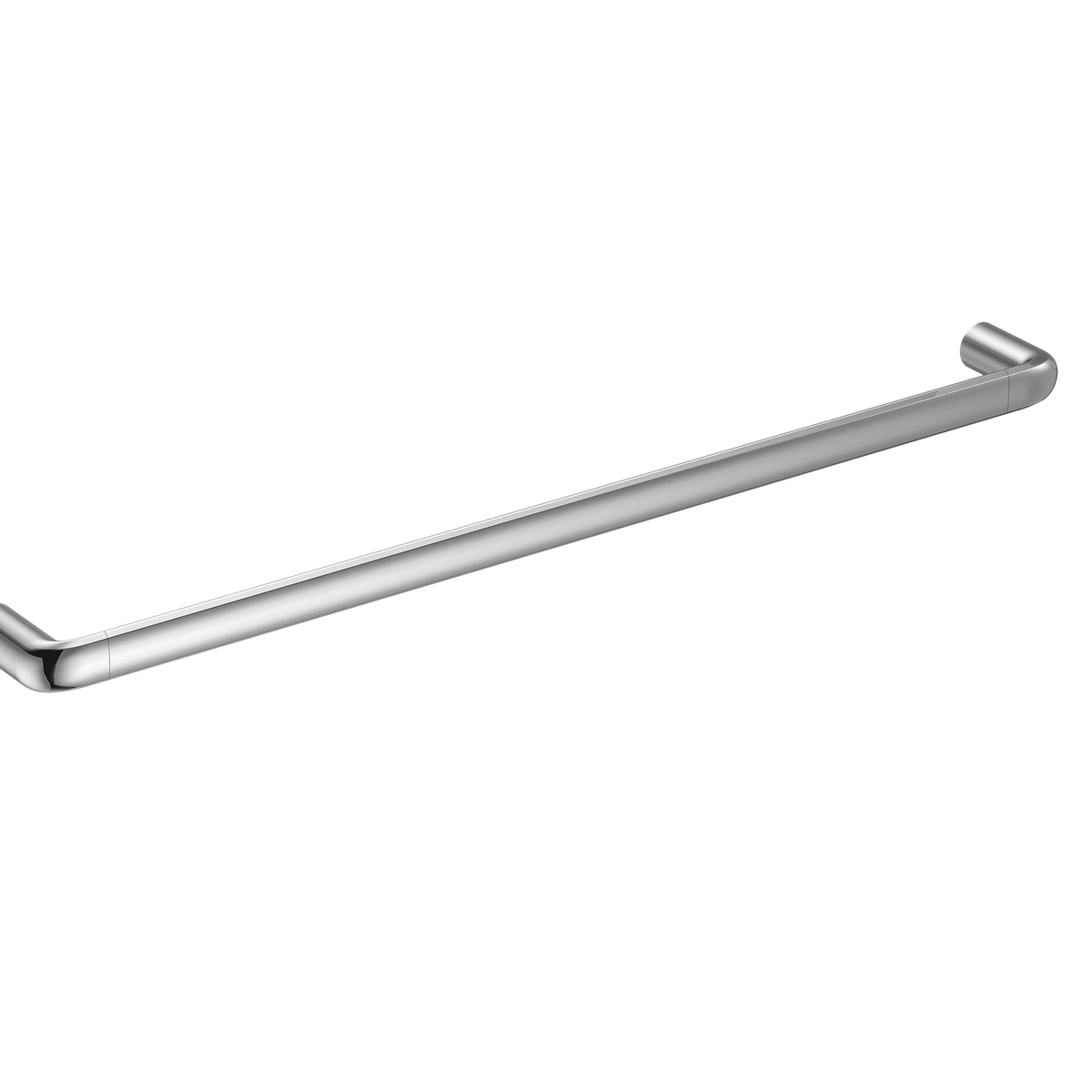 Single Towel Rail 600 Chrome