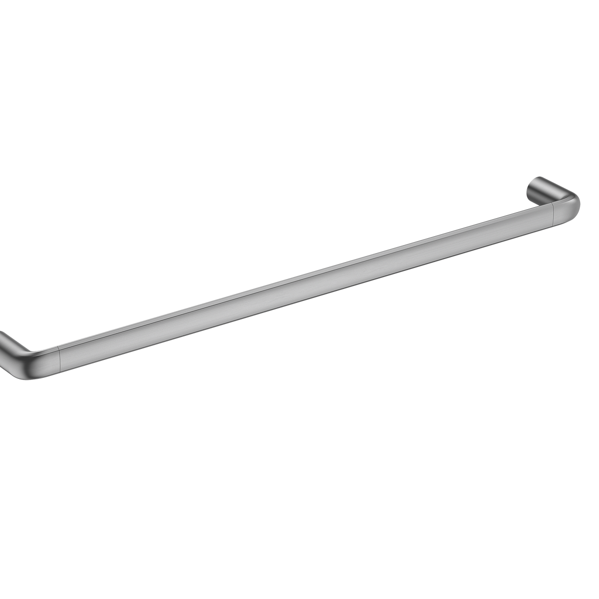 Single Towel Rail 600 Brushed Nickel