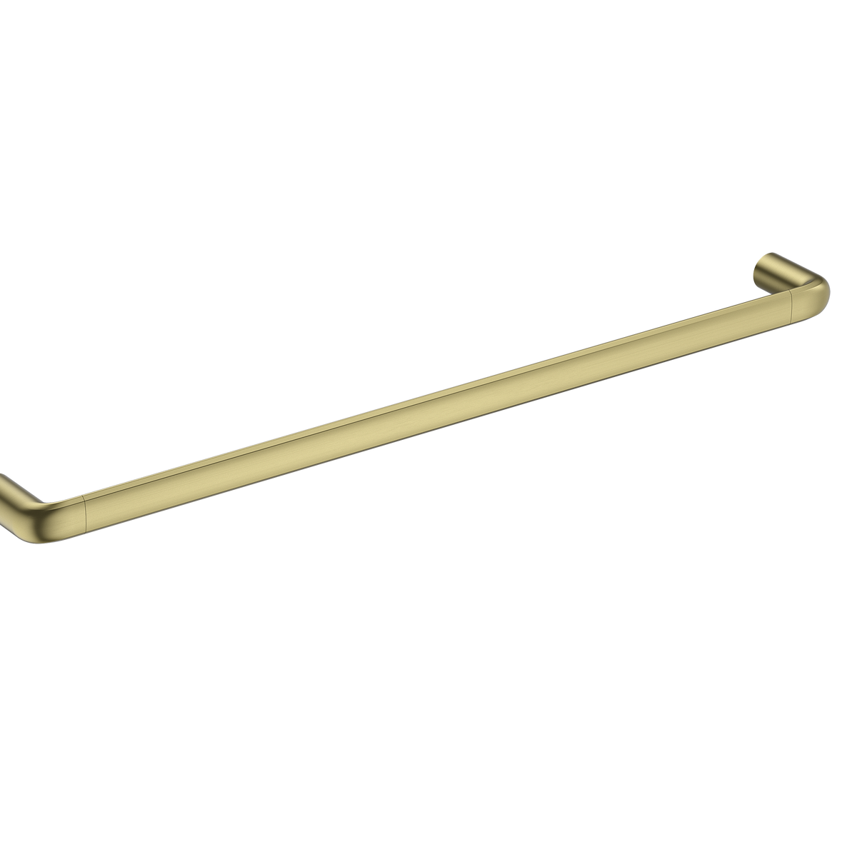 Single Towel Rail 600 Brushed Gold