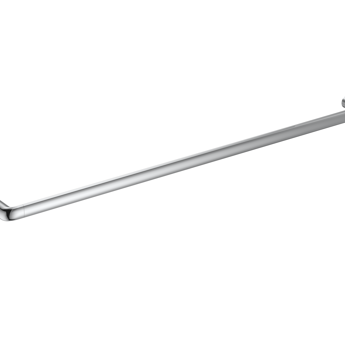 Single Towel Rail 800 Chrome