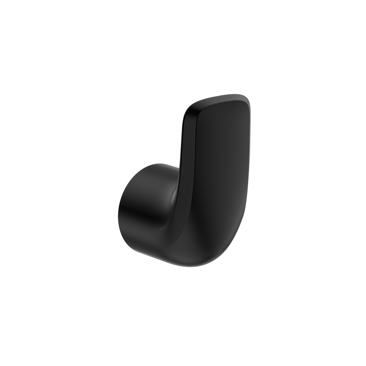 Single Robe Hook Matte Black