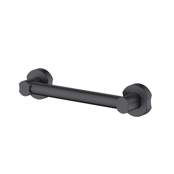 Accessible Grab Rail 300 Brushed Gun Metal
