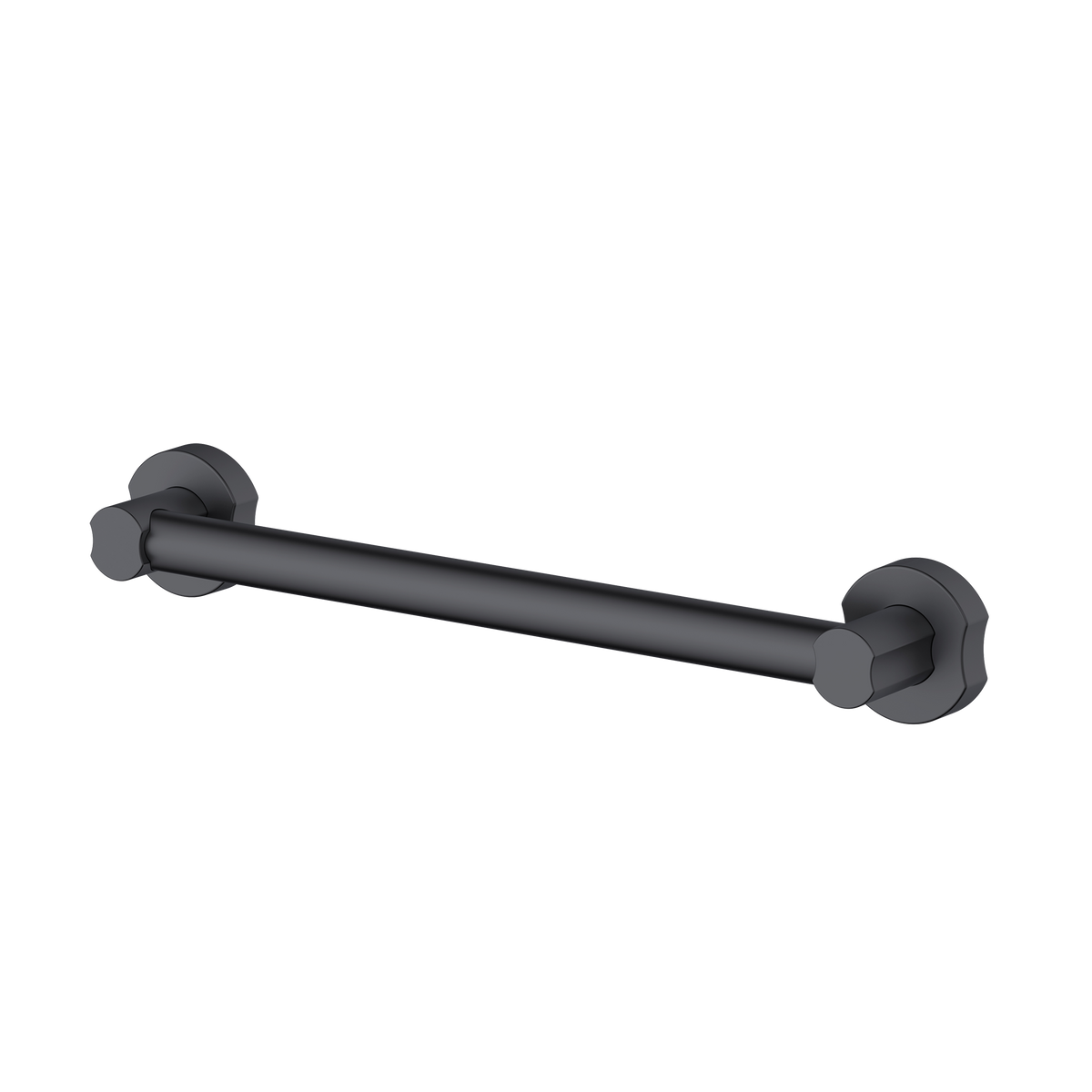 Accessible Grab Rail 450 Brushed Gun Metal
