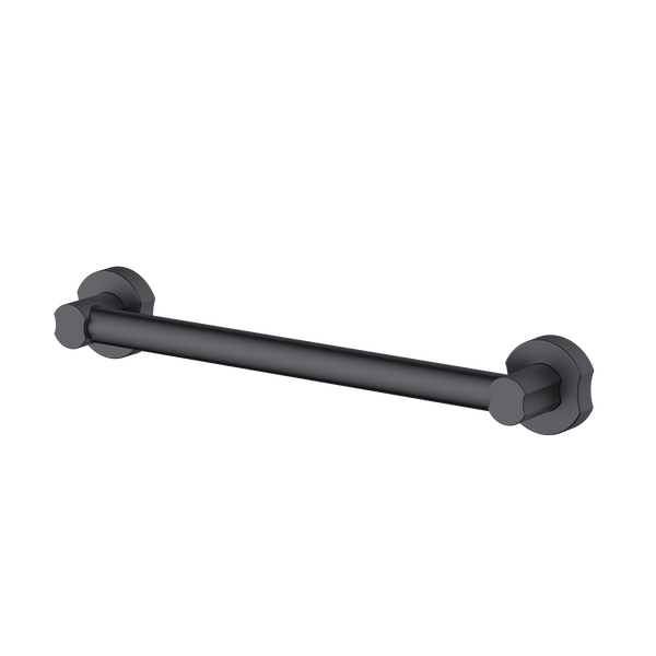 Accessible Grab Rail 450 Brushed Gun Metal