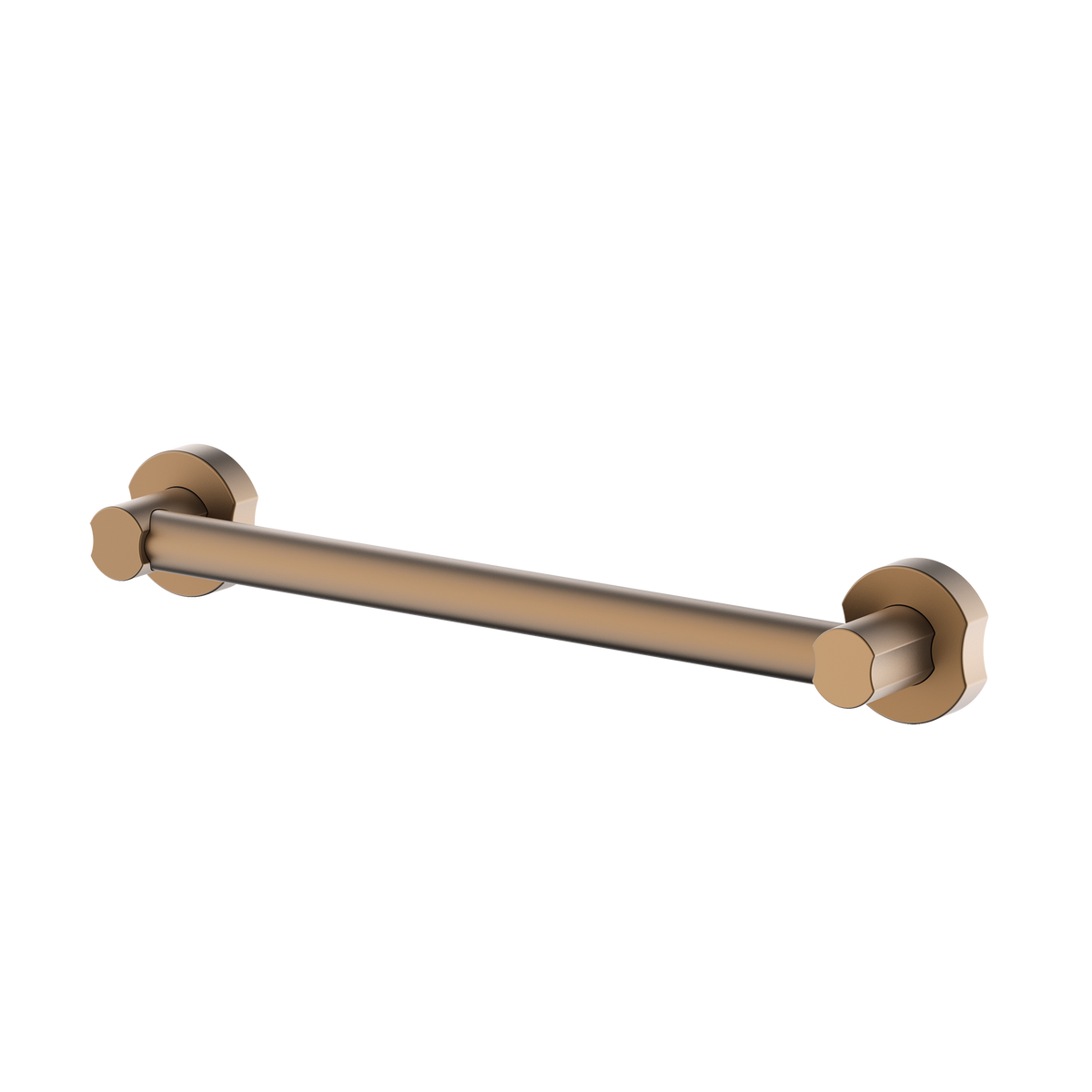 Accessible Grab Rail 450 Brushed Copper