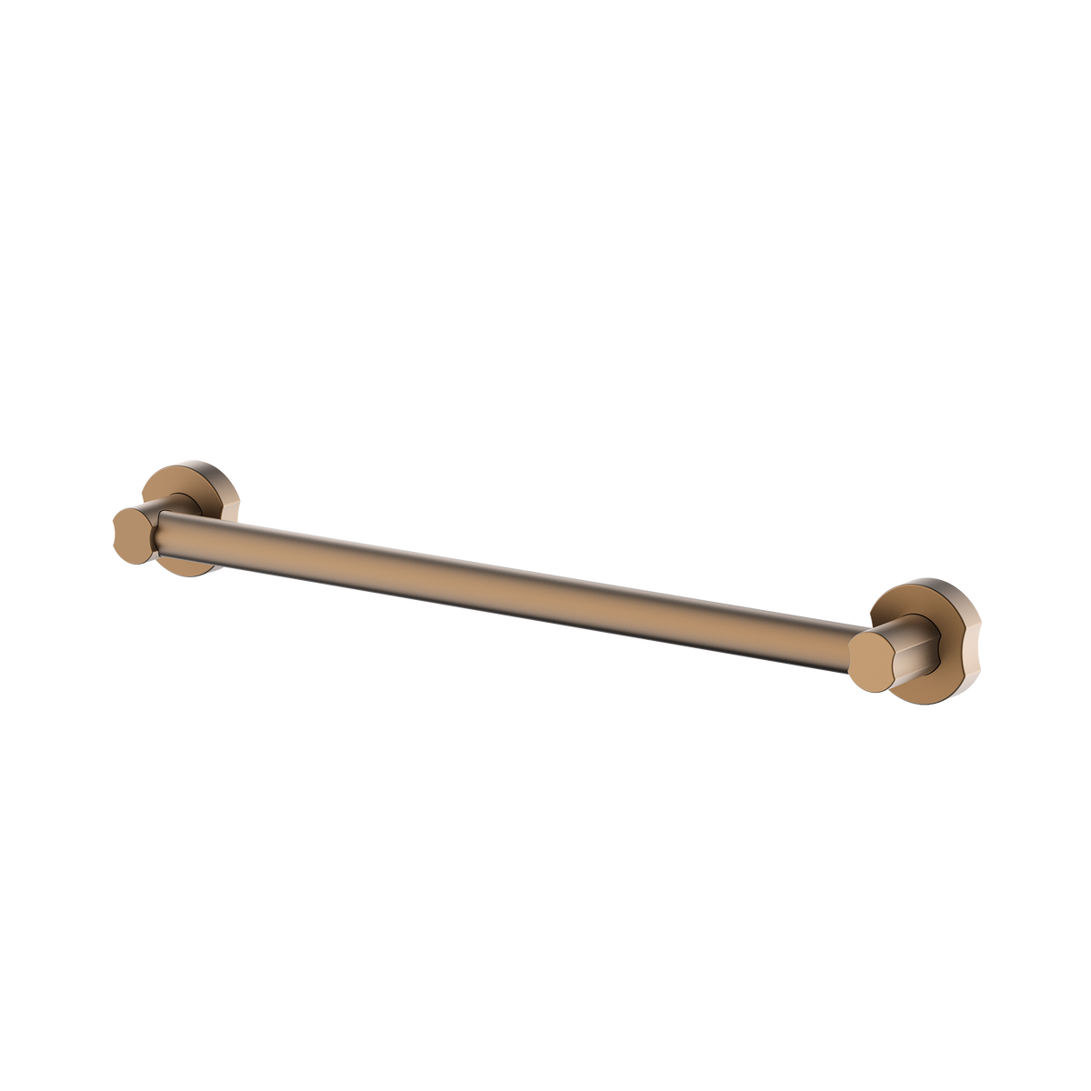 Accessible Grab Rail 600 Brushed Copper