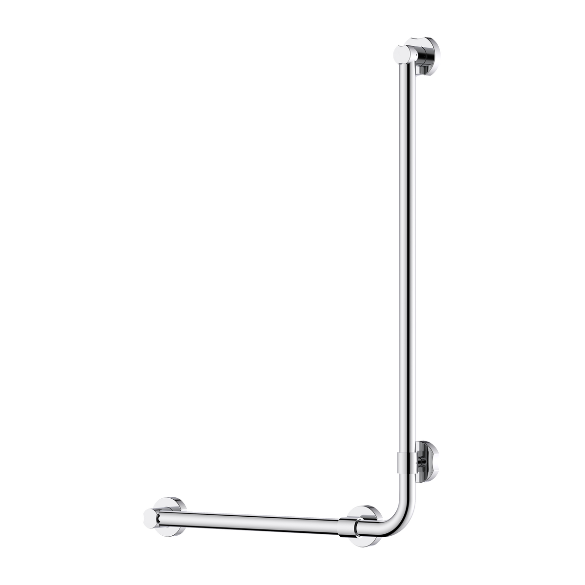 Accessible Universal 90° Grab Rail Chrome