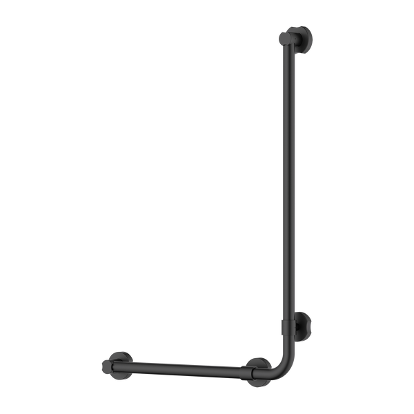 Accessible Universal 90° Grab Rail Matte Black